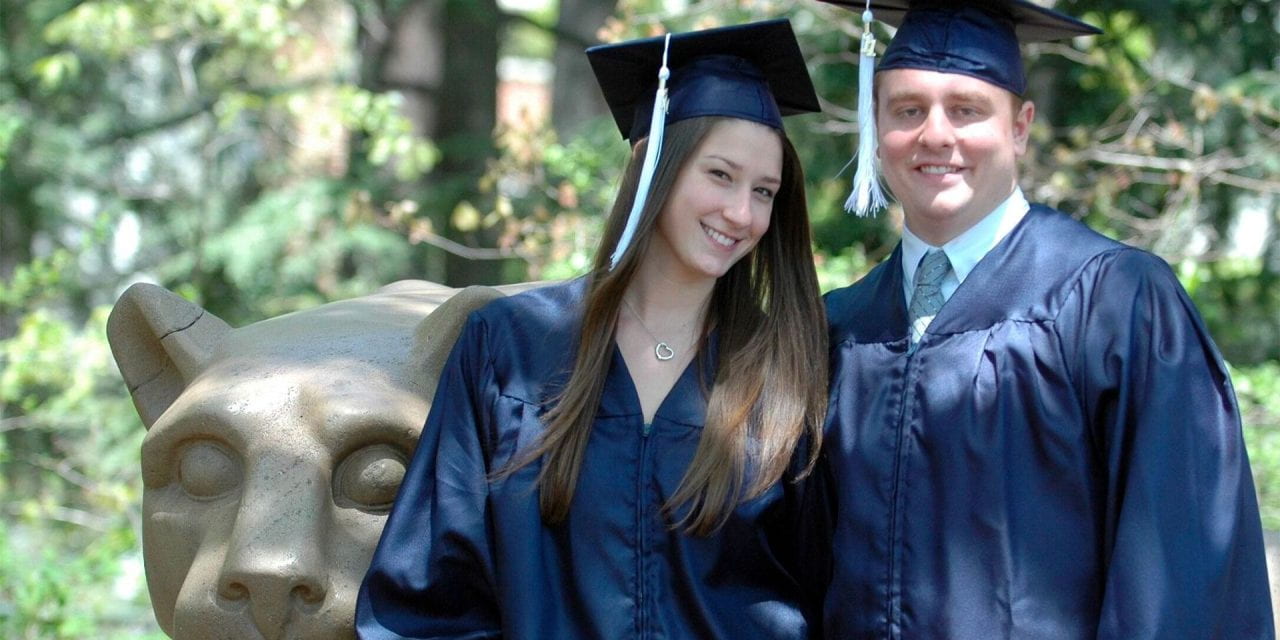 Giving back to Schreyer benefits young alumni couple and current Scholars
